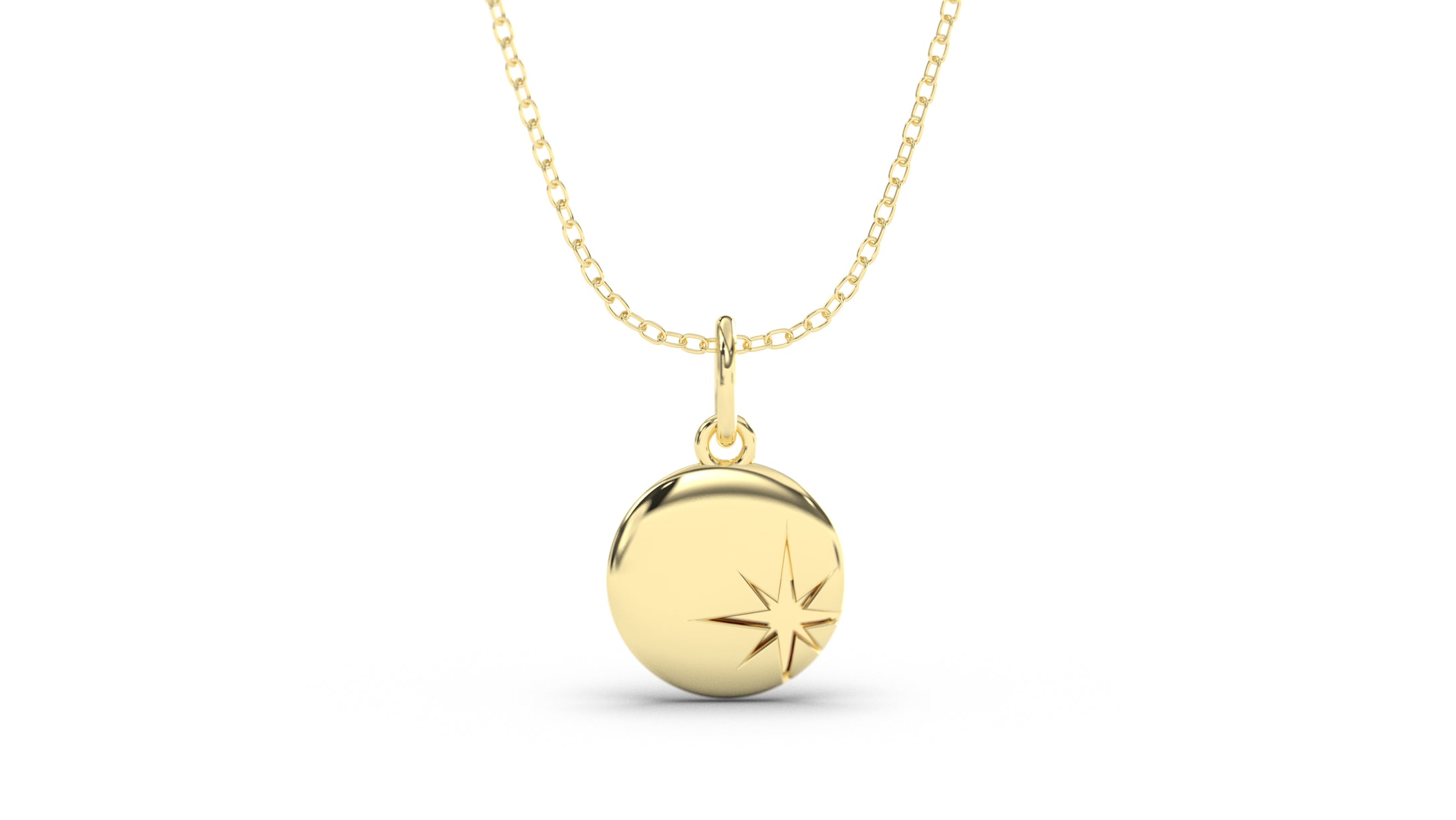 Pendant with Bright Star | Purity Nature V