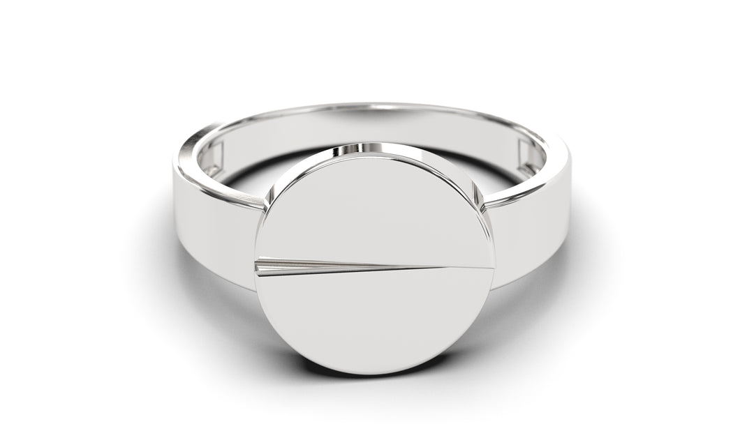 Signet Ring with Cut Out Element | Purity Forms IV