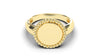 Signet Ring with Rope Design Element | Purity Motif III