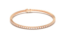 Load image into Gallery viewer, Tennis Bracelet with Round White Diamonds | Fête Jubilee I
