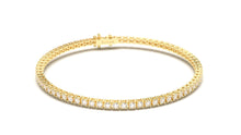 Load image into Gallery viewer, Tennis Bracelet with Round White Diamonds | Fête Jubilee I
