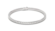 Load image into Gallery viewer, Tennis Bracelet with Round White Diamonds | Fête Jubilee I
