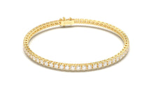 Load image into Gallery viewer, Tennis Bracelet with Round White Diamonds | Fête Jubilee II
