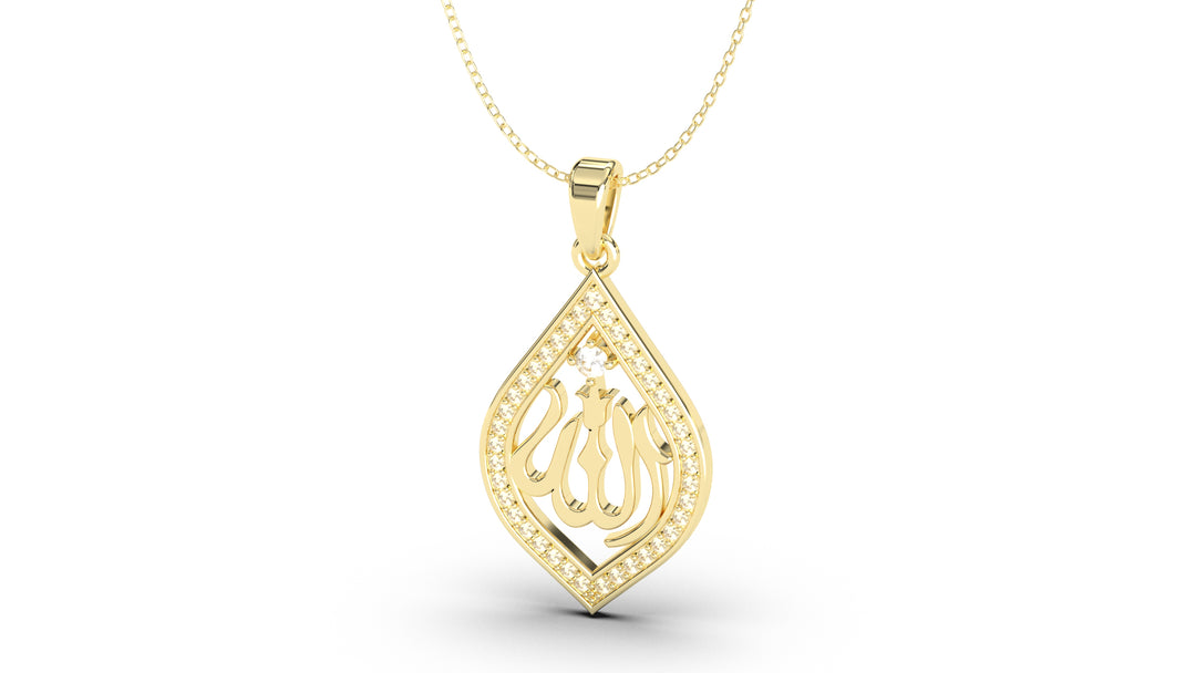 Islamic Diamond Pendant | Islam IV