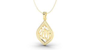 Islamic Diamond Pendant | Islam IV