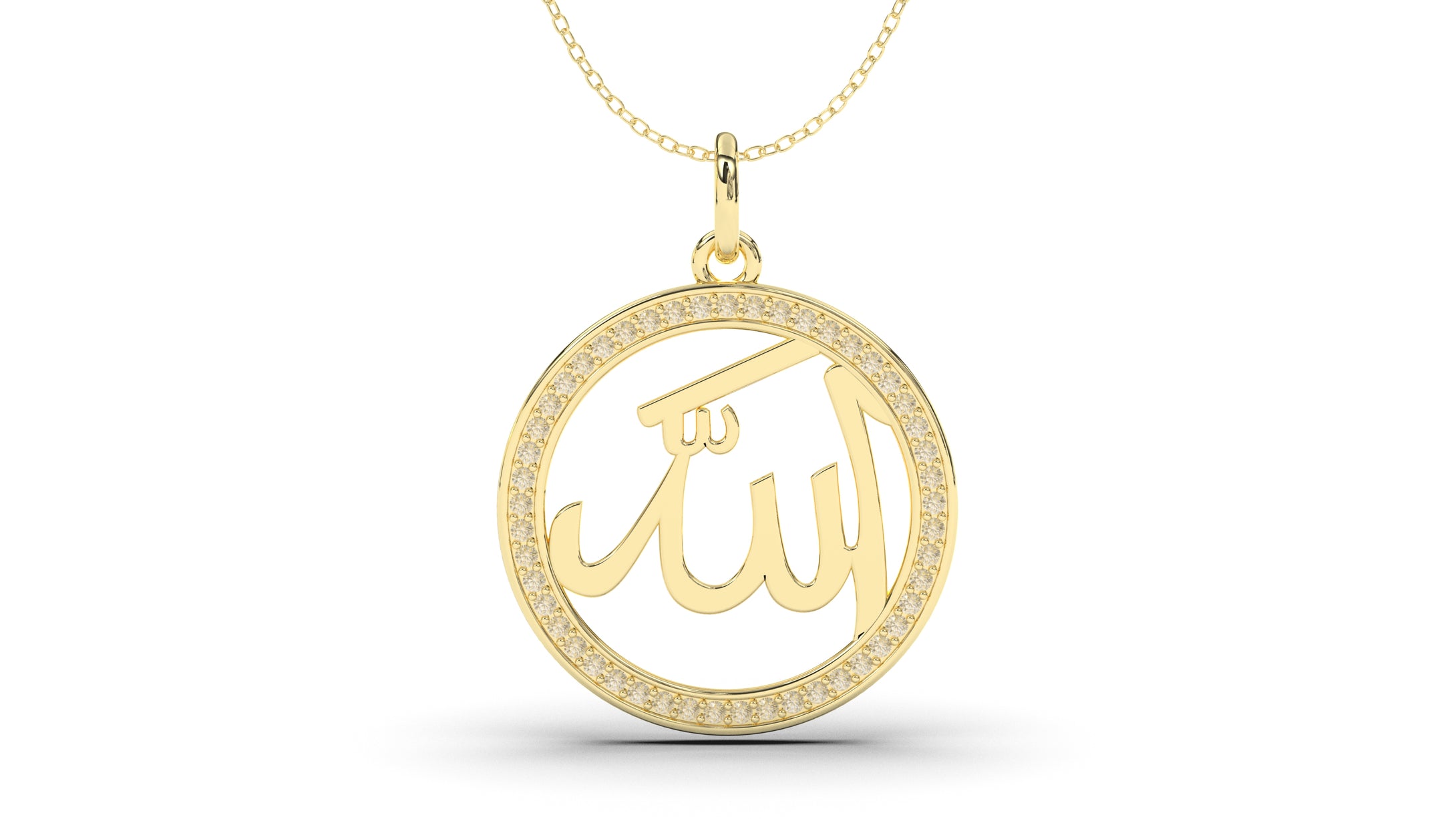 Islamic Diamond Pendant | Islam V