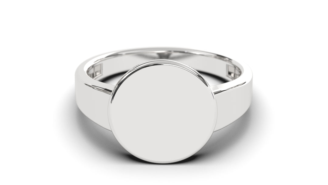 Oval Shape Signet Ring | Purity Forms III