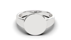 Oval Shape Signet Ring | Purity Forms III