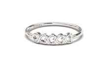 Load image into Gallery viewer, Stackable Ring with Hollow Heart Design | Mix &amp; Match Solo XI
