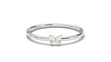 Load image into Gallery viewer, Stackable Ring with Center Piece Butterfly  | Mix &amp; Match Solo III
