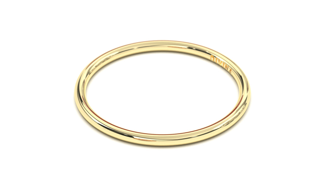 Stackable Ring in Plain Elegant Band Design | Mix & Match Solo VI