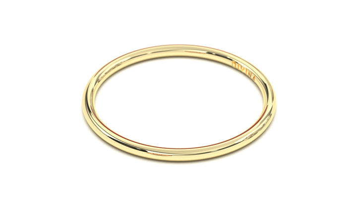 Stackable Ring in Plain Elegant Band Design | Mix & Match Solo VI