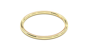 Stackable Ring in Plain Elegant Band Design | Mix & Match Solo VI