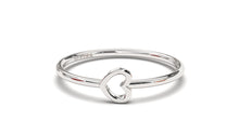 Load image into Gallery viewer, Ring with a Hollow Heart Design in the Center | Mix &amp; Match Solo VII
