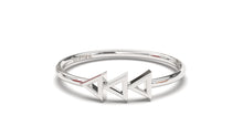 Load image into Gallery viewer, Ring with Three Pyramids as a Center Piece | Mix &amp; Match Solo VIII
